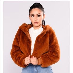 Faux Fur Jacket